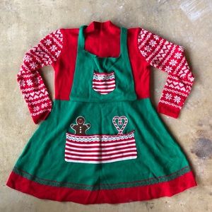 Ugly Christmas sweater dress XL